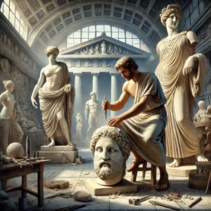 Klasik, Arkaik ve Helenistik Dönemde Yunan Heykeltıraşlığı
